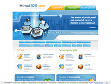 Tablet Screenshot of mimolb2b.com